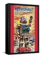 Swivel-O-Matic Astronaut-null-Framed Stretched Canvas