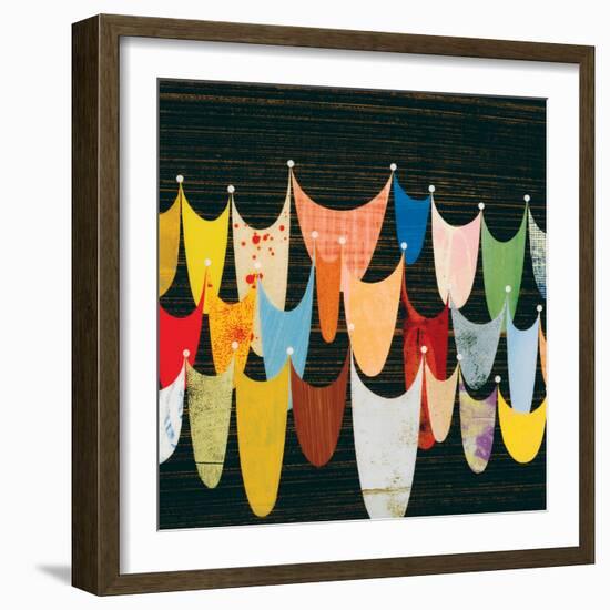 Swoop-Rex Ray-Framed Art Print