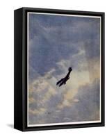 Swooping Down on a Hostile Plane-Christopher Richard Wynne Nevinson-Framed Stretched Canvas