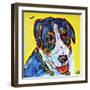 Swoosh Dog-MADdogART-Framed Giclee Print