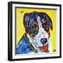 Swoosh Dog-MADdogART-Framed Giclee Print