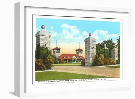 Swope Park, Kansas City, Missouri-null-Framed Art Print