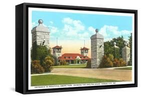 Swope Park, Kansas City, Missouri-null-Framed Stretched Canvas