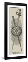 Sword and Watch of Oliver Cromwell-null-Framed Giclee Print