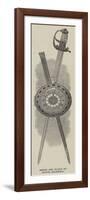 Sword and Watch of Oliver Cromwell-null-Framed Giclee Print