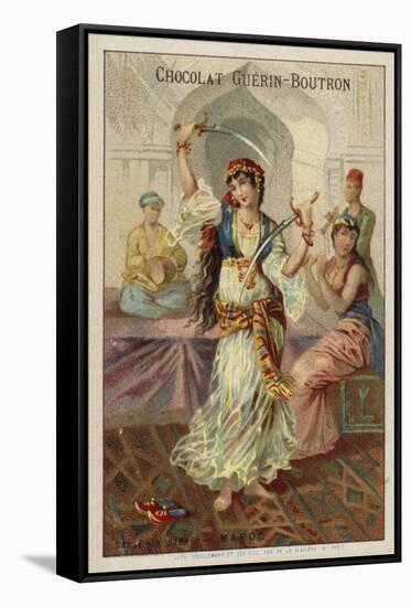 Sword Dance, Morocco-null-Framed Stretched Canvas