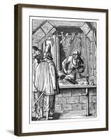 Sword Maker, C1559-1591-Jost Amman-Framed Giclee Print