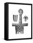 Sword of Charlemagne, C8th Century-null-Framed Stretched Canvas