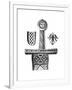 Sword of Charlemagne, C8th Century-null-Framed Giclee Print