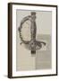 Sword of Honour Presented to the Duke of Magenta by the Inhabitants of Autun-null-Framed Giclee Print