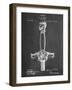 Sword Patent Hilt Patent-null-Framed Art Print