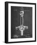 Sword Patent Hilt Patent-null-Framed Art Print