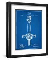 Sword Patent Hilt-null-Framed Art Print