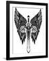 Sword-worksart-Framed Art Print