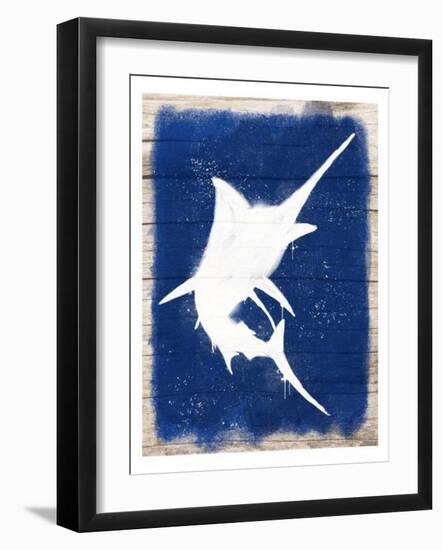 Swordfish Blast 1-Marcus Prime-Framed Art Print