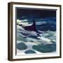 "Swordfish," February 28, 1942-William Goadby Lawrence-Framed Giclee Print