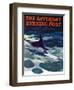 "Swordfish," Saturday Evening Post Cover, February 28, 1942-William Goadby Lawrence-Framed Giclee Print