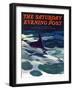 "Swordfish," Saturday Evening Post Cover, February 28, 1942-William Goadby Lawrence-Framed Giclee Print