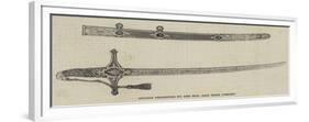 Swords Presented by the Honourable East India Company-null-Framed Giclee Print