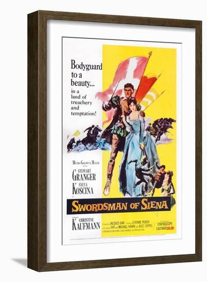 Swordsman of Siena-null-Framed Art Print