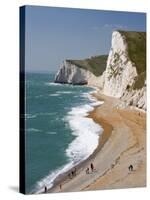 Swyre Head Beach, Dorset, England, United Kingdom, Europe-Rainford Roy-Stretched Canvas