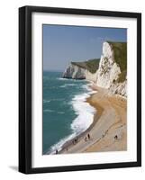 Swyre Head Beach, Dorset, England, United Kingdom, Europe-Rainford Roy-Framed Photographic Print