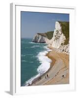 Swyre Head Beach, Dorset, England, United Kingdom, Europe-Rainford Roy-Framed Photographic Print