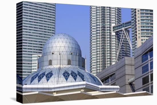 Syakirin Mosque, Kuala Lumpur, Malaysia, Southeast Asia, Asia-Richard Cummins-Stretched Canvas