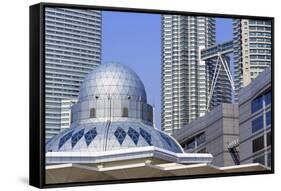 Syakirin Mosque, Kuala Lumpur, Malaysia, Southeast Asia, Asia-Richard Cummins-Framed Stretched Canvas