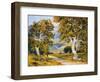 Sycamore Valley-Joane Cromwell-Framed Art Print