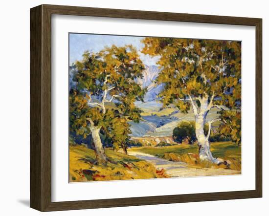 Sycamore Valley-Joane Cromwell-Framed Art Print
