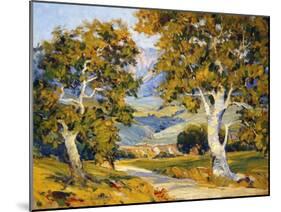 Sycamore Valley-Joane Cromwell-Mounted Art Print