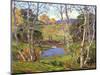 Sycamores-William Wendt-Mounted Art Print