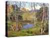 Sycamores-William Wendt-Stretched Canvas