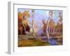 Sycamores-Marion Wachtel-Framed Art Print