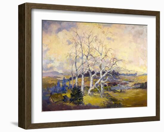 Sycamores-Thomas McGlynn-Framed Art Print