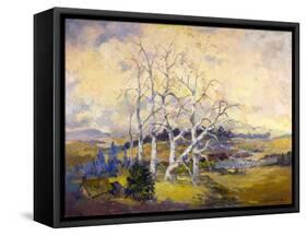 Sycamores-Thomas McGlynn-Framed Stretched Canvas