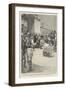 Syces on the Kasr-El-Nil Bridge, an Afternoon Scene in Cairo-null-Framed Giclee Print