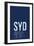 SYD ATC-08 Left-Framed Giclee Print