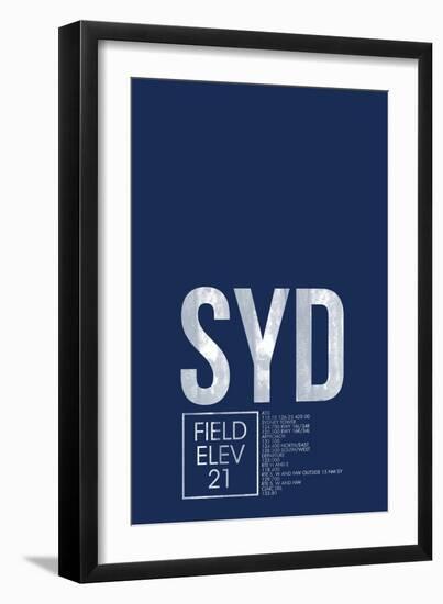 SYD ATC-08 Left-Framed Giclee Print