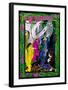 Syd Barrett (Pink Floyd) commemoration-Bob Masse-Framed Art Print