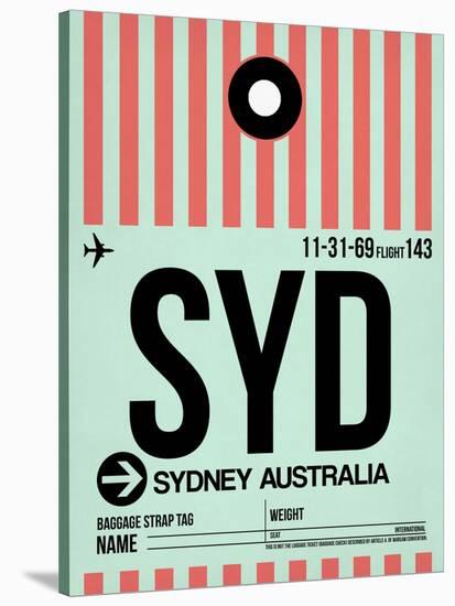 SYD Sydney Luggage Tag 1-NaxArt-Stretched Canvas