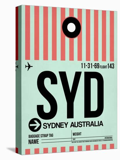 SYD Sydney Luggage Tag 1-NaxArt-Stretched Canvas