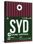 SYD Sydney Luggage Tag 2-NaxArt-Stretched Canvas