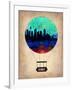 Sydney Air Balloon-NaxArt-Framed Art Print