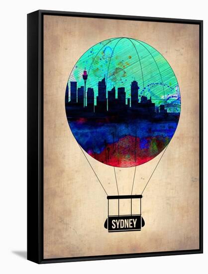 Sydney Air Balloon-NaxArt-Framed Stretched Canvas