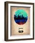 Sydney Air Balloon-NaxArt-Framed Art Print