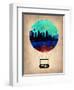 Sydney Air Balloon-NaxArt-Framed Art Print