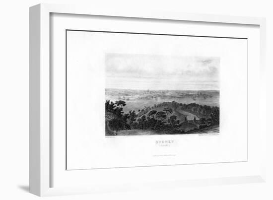 Sydney, Australia, 19th Century-Aubert-Framed Giclee Print