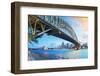 Sydney, Australia. Amazing Skyline at Dusk.-pisaphotography-Framed Photographic Print